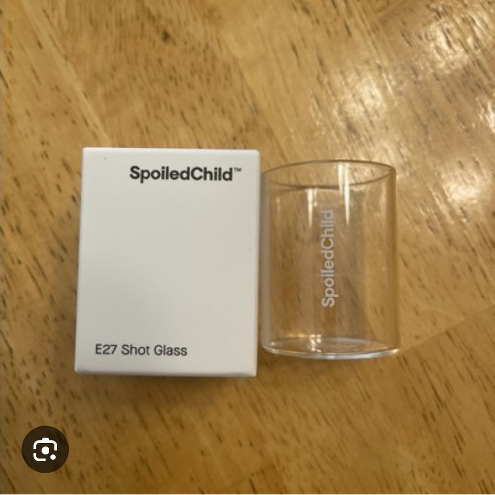Spoiled Child Conditioning Tinted Lip Balm, Hair Clips and a Glass Shot Glass!!